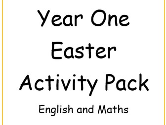 Easter Pack for Year One