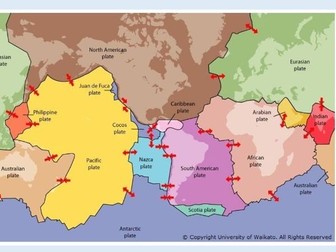 WJEC AS/A2 Geography 1.3.1 Plate boundary types