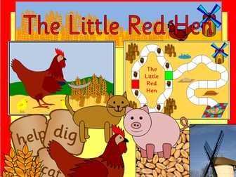 The Little Red Hen story resources- activities, Powerpoint, Harvest