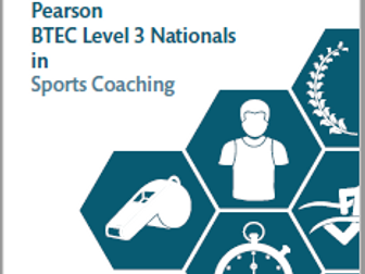 BTEC L3 Sports Coaching and Development 2019 Unit A  Careers in the Sport & Active Leisure Industry