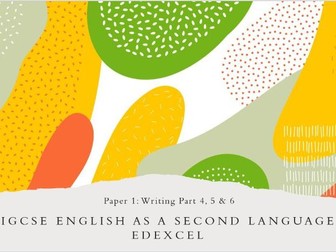 IGCSE English Second Language Edexcel