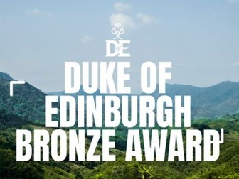 Bronze Duke of Edinburgh Training Sessions 1-5