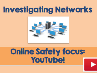 Year 5 (KS2) -Investigating Network (& Internet Safety) Computing Lesson Plan & PowerPoint Resources