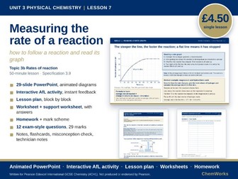 Edexcel IGCSE Chemistry Unit 3 – Physical Chemistry: Lesson 7, Measuring the Rate of a Reaction