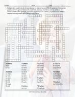 Masculine versus Feminine Regular Nouns Framework Puzzle Spanish ...