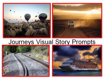 30 Photos Of Journeys + Creative Writing Visual Story Prompts + 31 Other Teaching Tasks For Class
