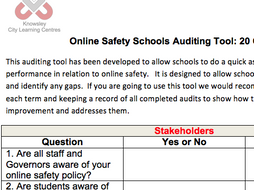 Online Safety Audit Tool