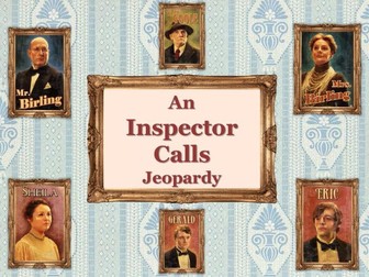 An Inspector Calls Jeopardy Quiz