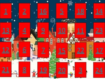 Maths Advent Calendar