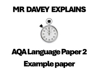 AQA Language Paper 2 example