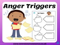 Anger Triggers Worksheet | Teaching Resources