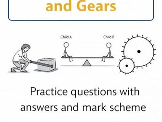 GCSE Physics Exam Practice: Moments, Levers and Gears
