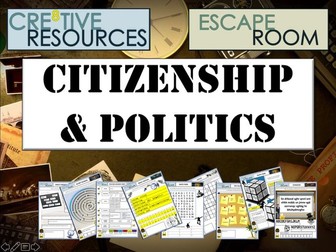 Politics & Citizenship Escape Room