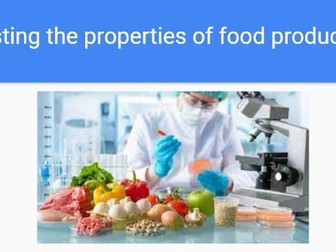 BTEC L1 Unit ASc11 Testing the properties of food