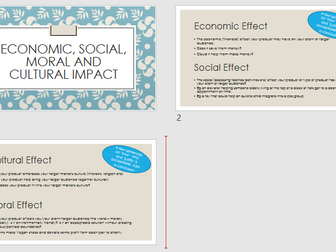 GCSE AQA DT Section A - Social/Moral