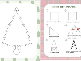 KS1 KS2 Christmas Activity sheets