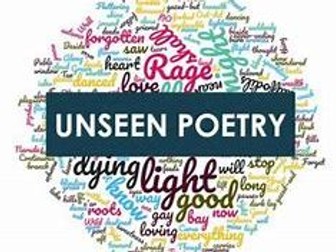Unseen Poetry Complete Lesson