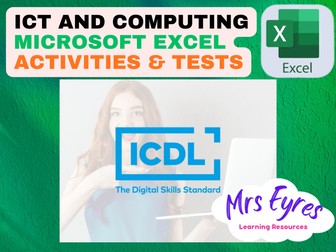 Digital Skills Activity Bundle | Microsoft Excel Spreadsheets | KS3 Computing