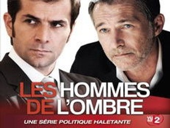 Les Hommes De L'Ombre / Spin: Episode 2, The Candidate, French self-study workbook