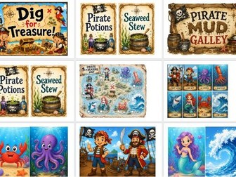 Pirate signs and hunt