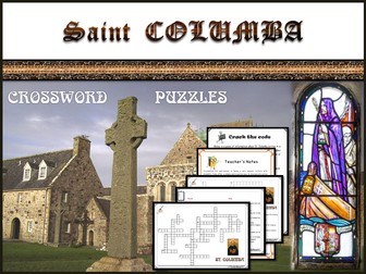 Christianity: St. Columba Crossword Puzzles