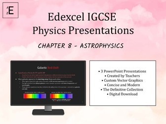 Edexcel IGCSE Physics Presentations Chapter 8 - Astrophysics