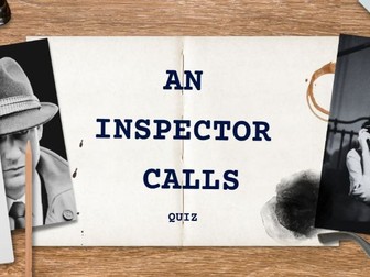 An Inspector Calls Quiz
