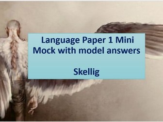 AQA  Language Paper 1 Mini Mock Section A WTM