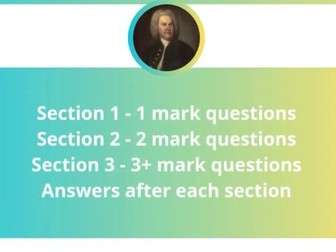Bach Badinerie Practice Questions: Video