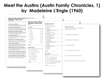 Meet the Austins (Austin Family Chronicles, 1) by  Madeleine L'Engle (1960)