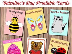 Valentine's Day Printable Cards