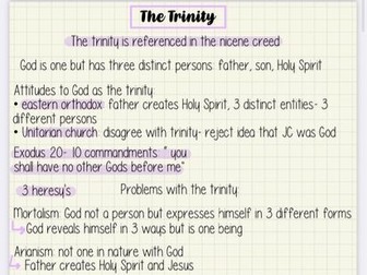 OCR- GCSE Christianity revision notes