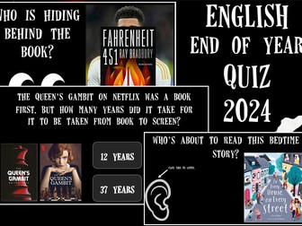 English End of Year Quiz 2024