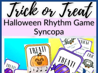 Syncopa Trick or Treat Halloween Rhythm Game