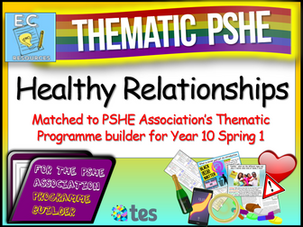 Thematic PSHE Healthy Relationships