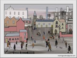 Create\Make Your Own Lowry Painting Digitally - KS2