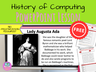 History of Computers Lesson