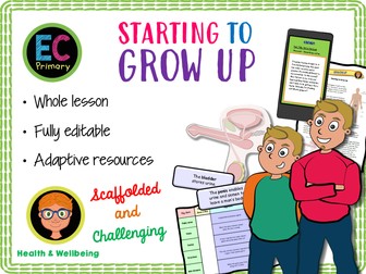 Boys' Puberty - Growing Up