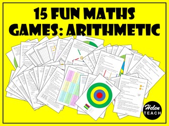 15 Fun Maths Arithmetic Games