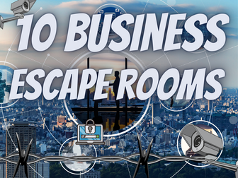 Business and Finance Escape Room Collection