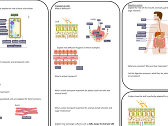 New AQA trilogy revision for all 6 papers