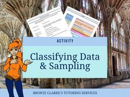 Classifying Data and Sampling Match Up