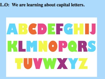 Introduction to Capital letters