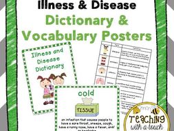 Illness and Disease Posters and Dictionary