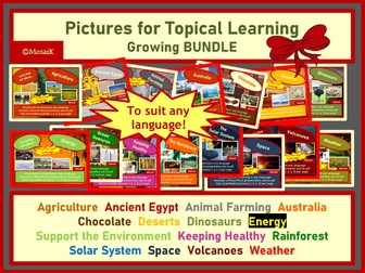 Primary Topics for learning  GROWING BUNDLE