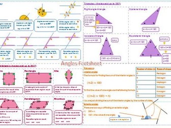 Angle factsheet