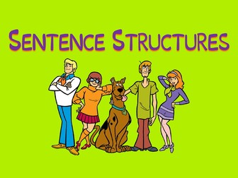 Sentence Structures - Commands, statements, questions and exclamations.