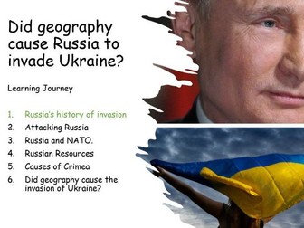 Did Geography cause the war in Ukraine?