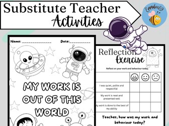 Substitute Teacher Activities