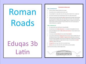 Roman Roads - Roman Britain Eduqas Latin GCSE Unit 3b